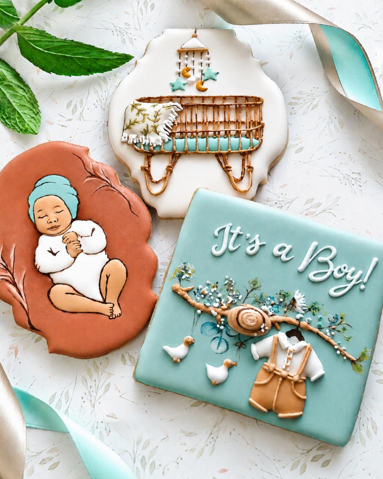 It's a Boy (12 biscotti)